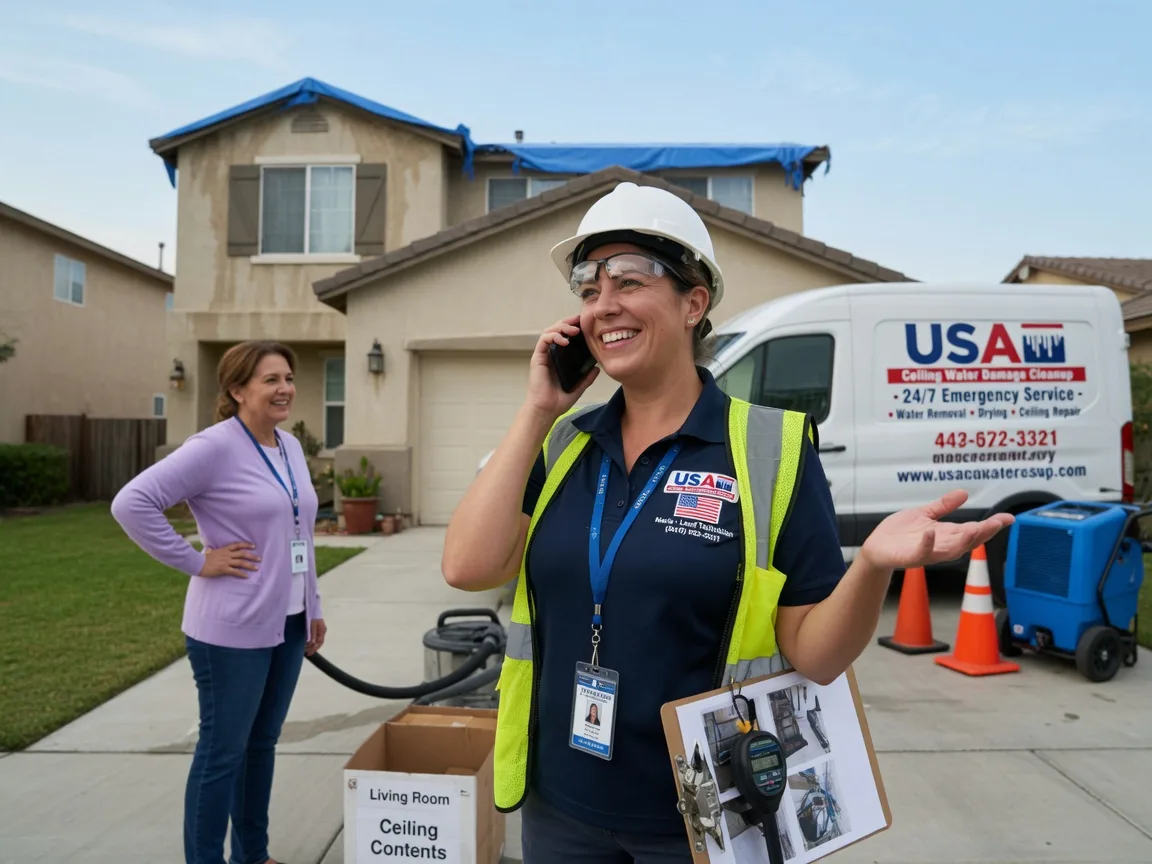 Ceiling Water Damage Restoration Vail, IA FAQs